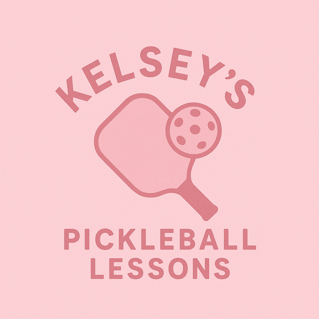Coach Kelsey teaching pickleball